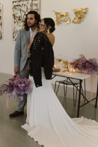 Pamela & Sebastian Contemporary Art Gallery Styled Shoot