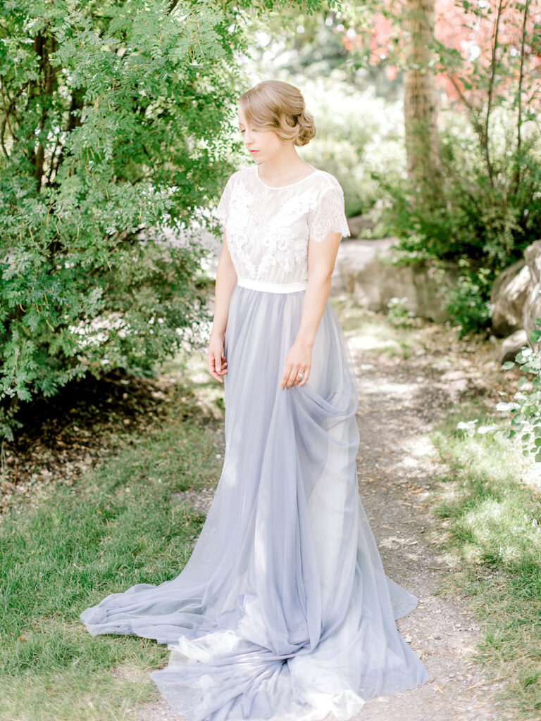 Vintage Cream and Light Blue Wedding Inspiration - Confetti Magazine