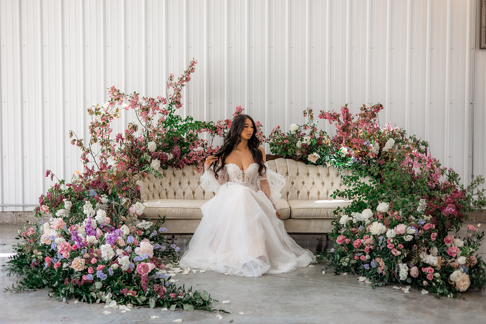 Lilac Bridal Shoot