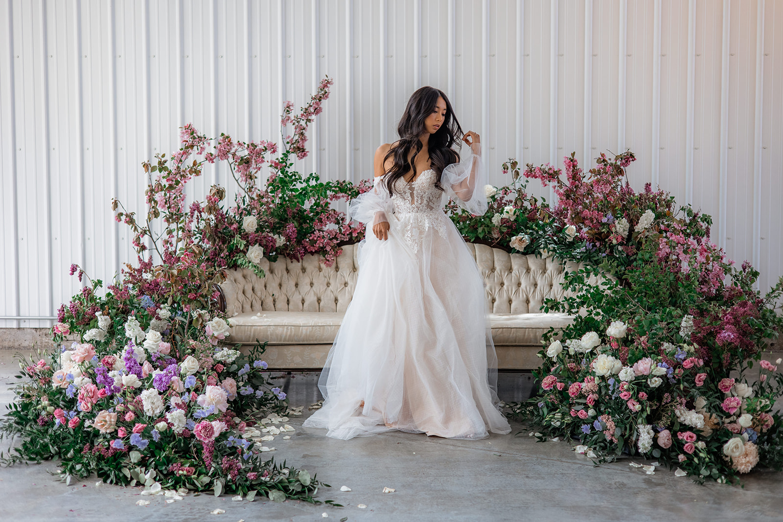 Lilac Bridal Shoot