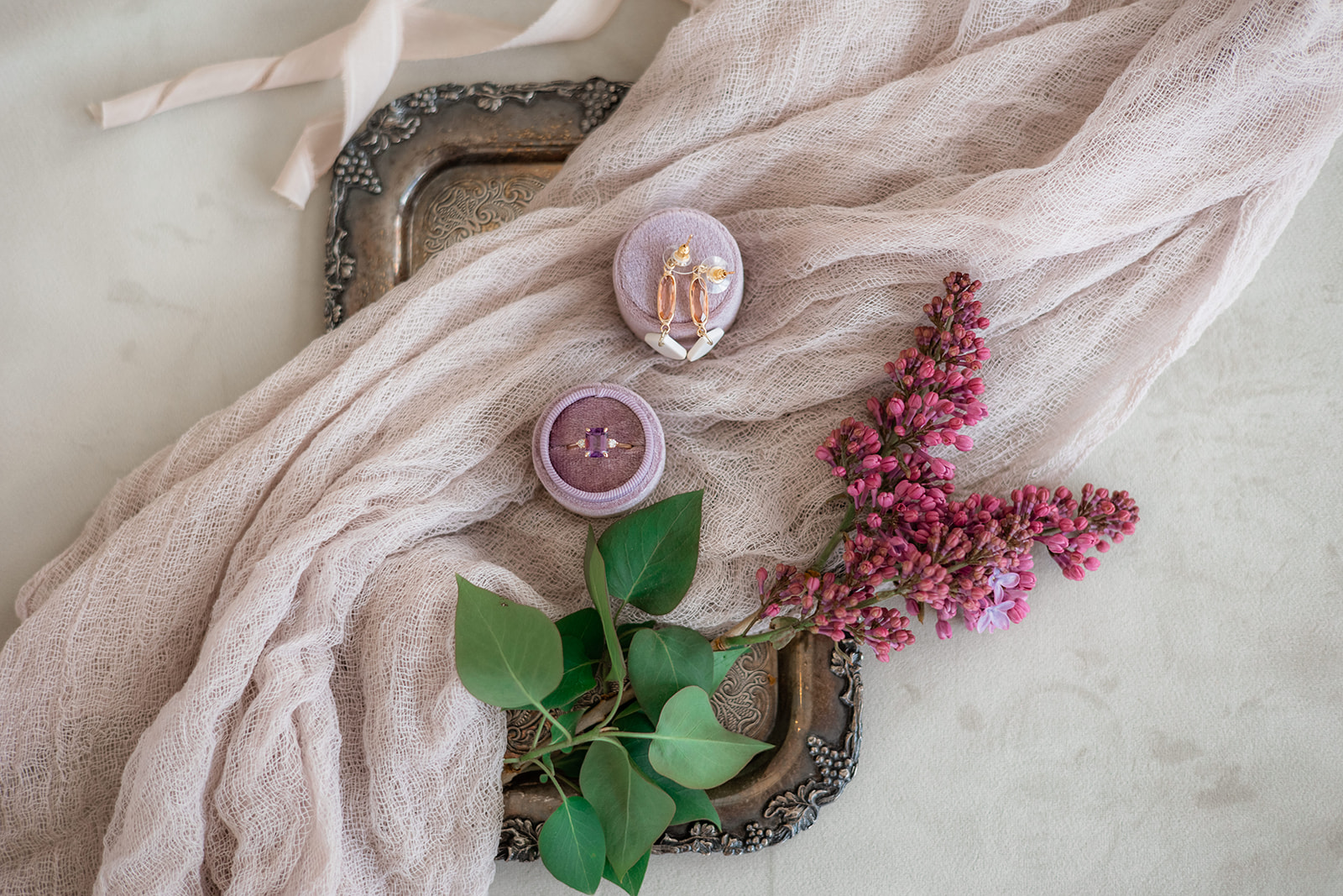 Lilac Bridal Shoot