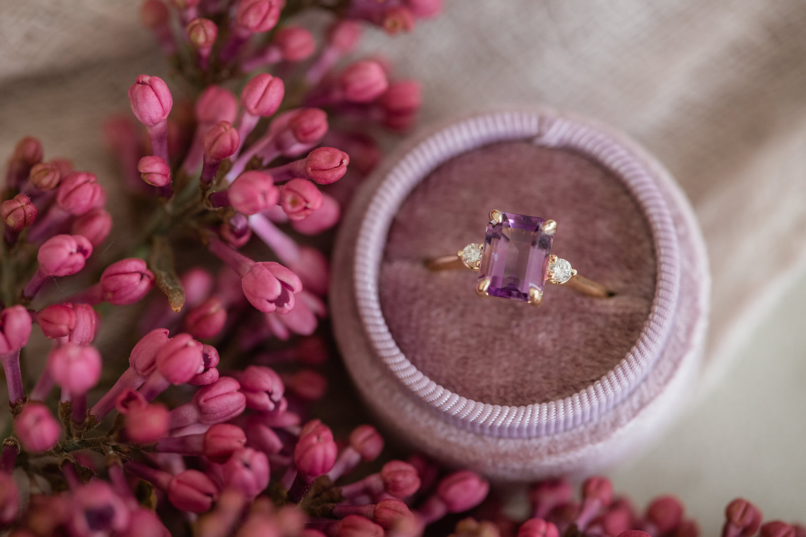 Lilac Bridal Shoot