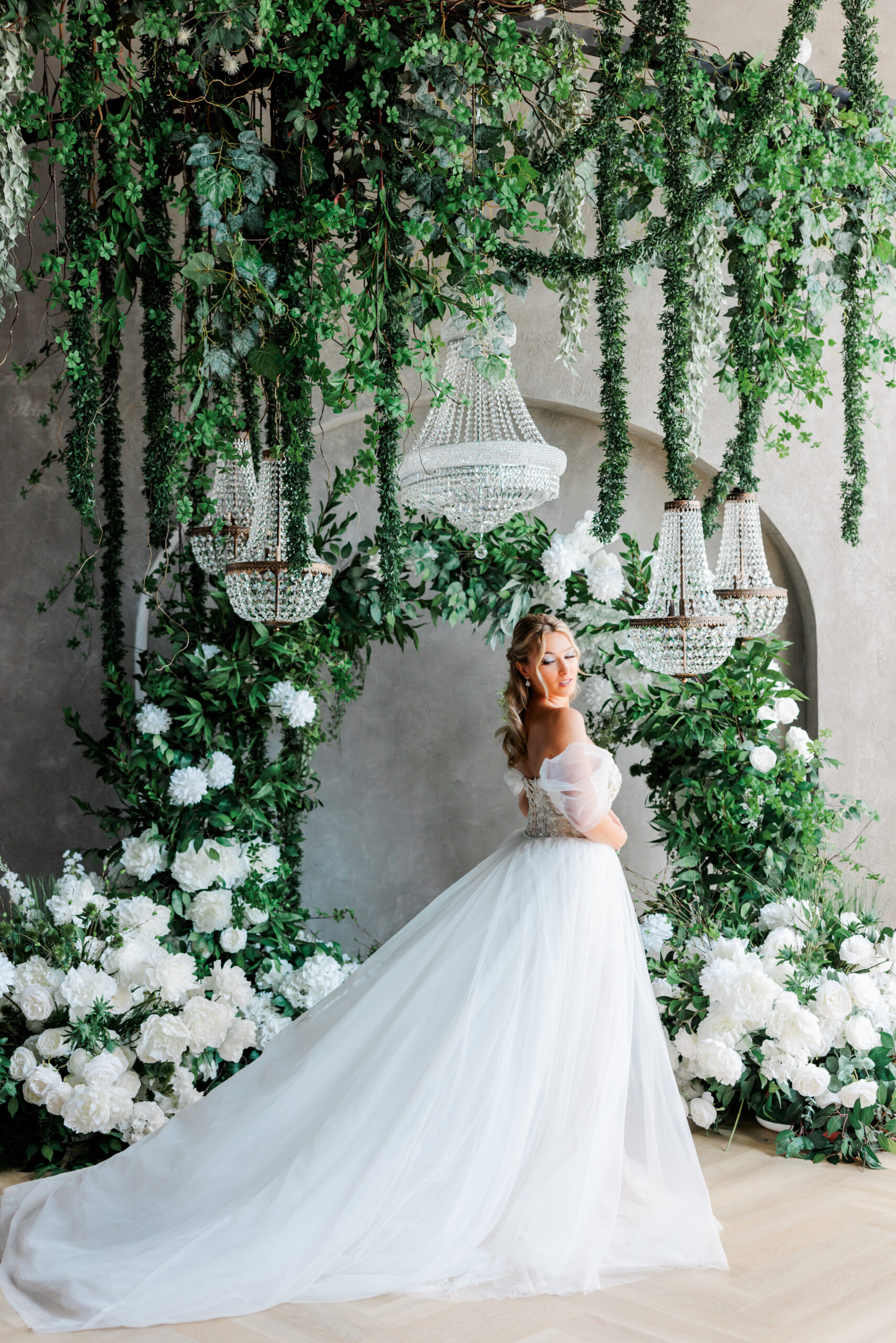 Mary Bridal Session: The Secret Garden