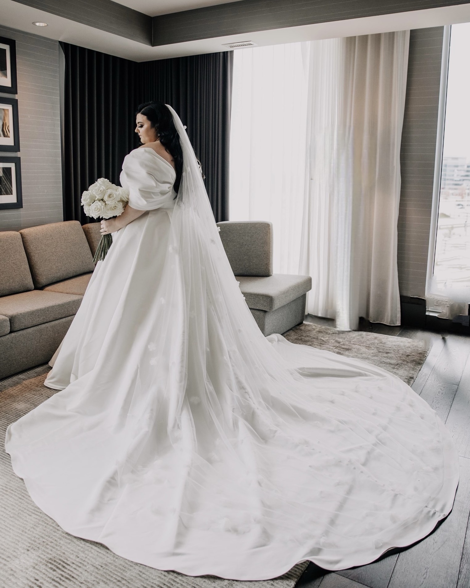 SLR Studios – The Kattan Wedding – Bride – Full Length 1
