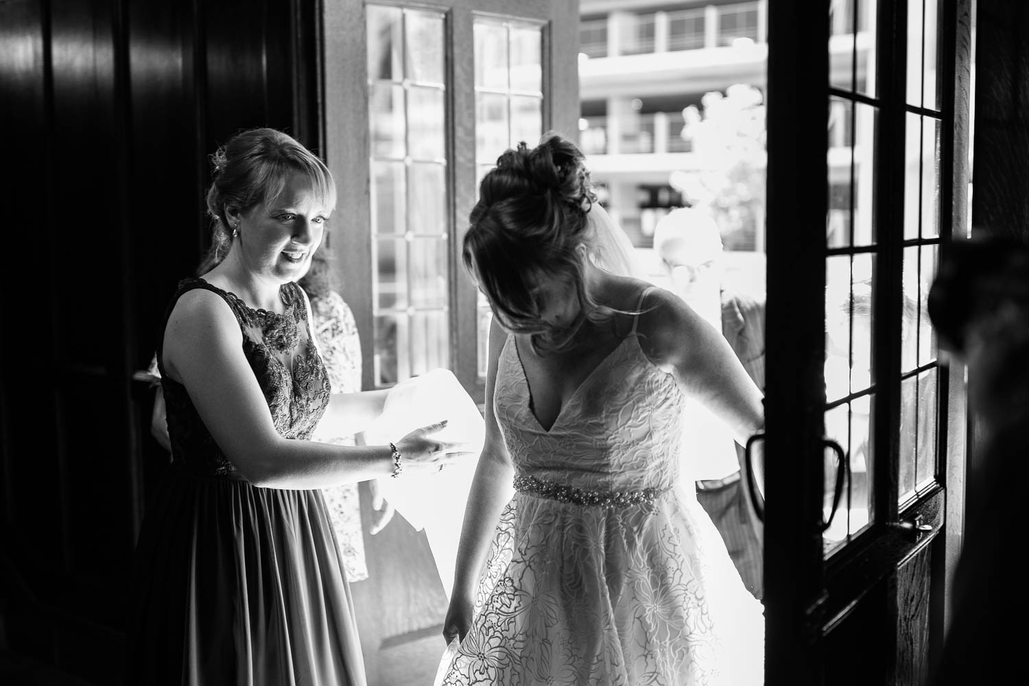 Wedding photography at Knox United Church in Calgary