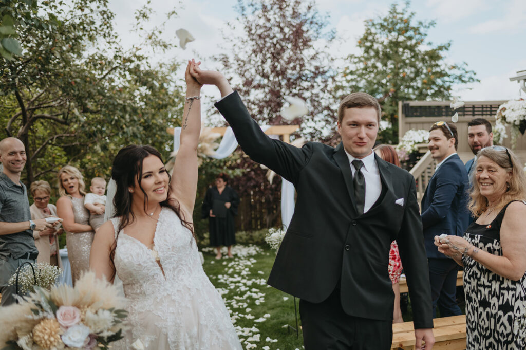 John & Shayna – Intimate Garden Wedding