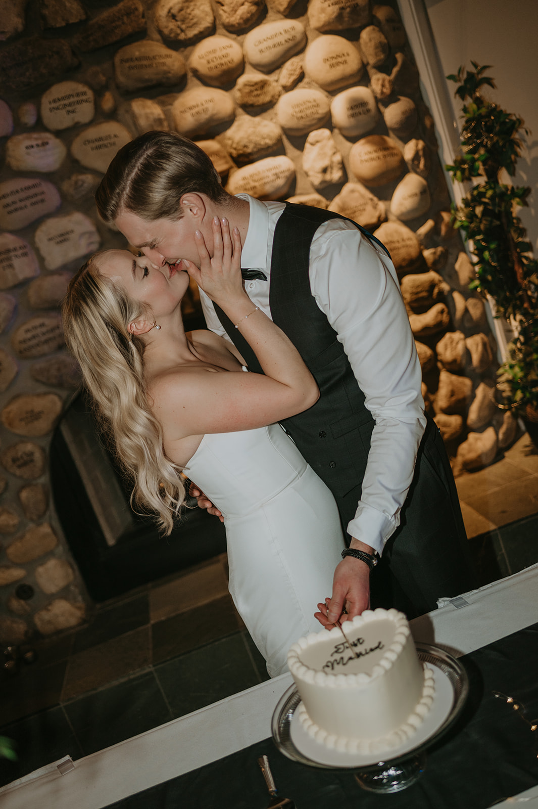 Romantic and Joyful Ski Lodge Wedding