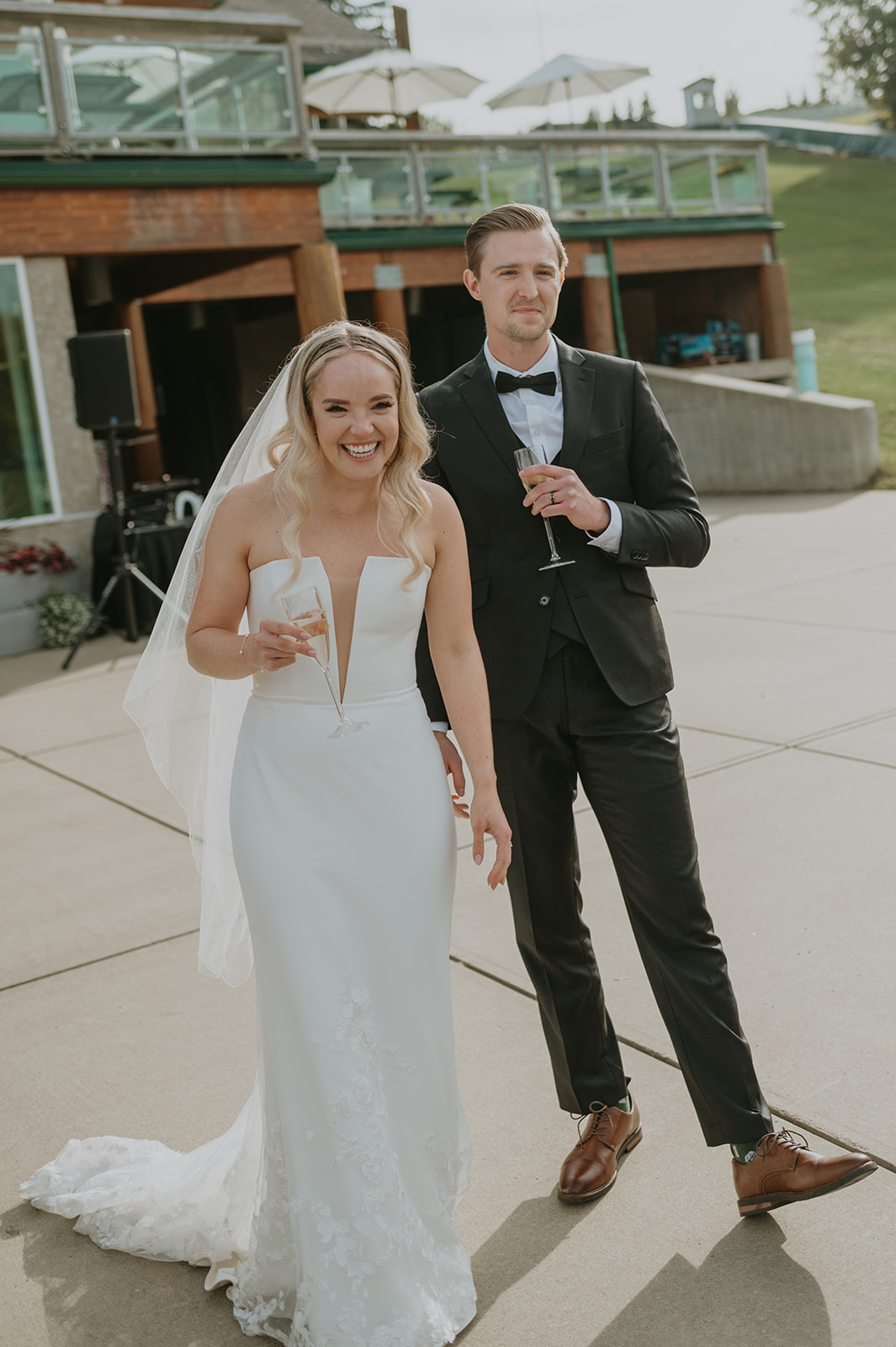 Romantic and Joyful Ski Lodge Wedding