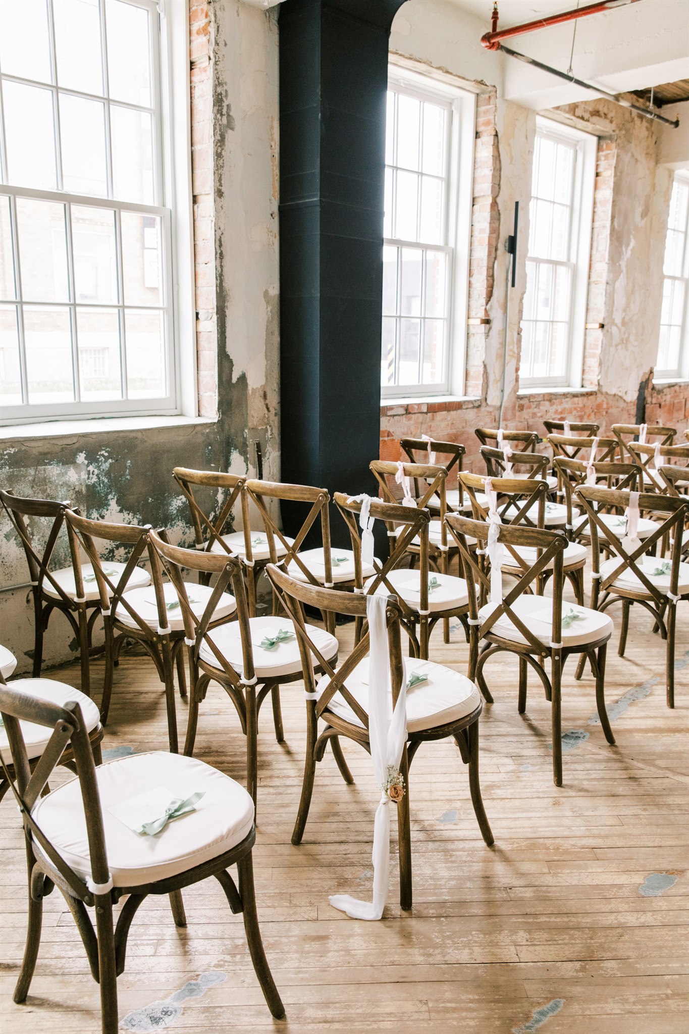Elegant, Boho Wedding at Local Market