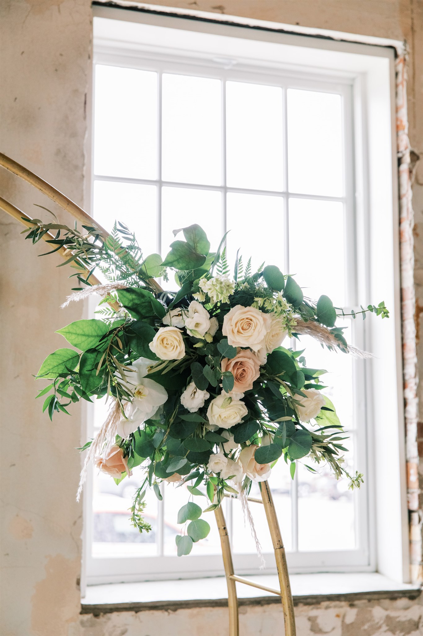 Elegant, Boho Wedding at Local Market