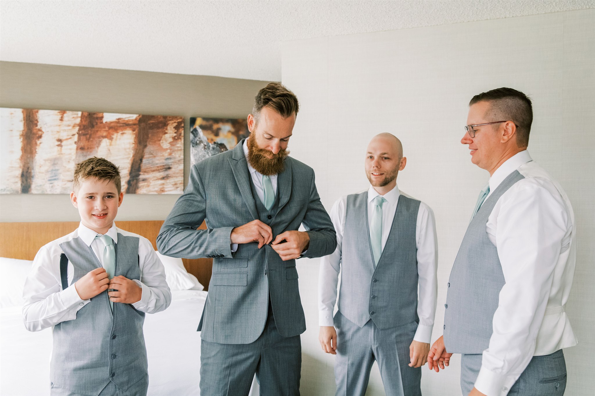 Elegant, Boho Wedding at Local Market