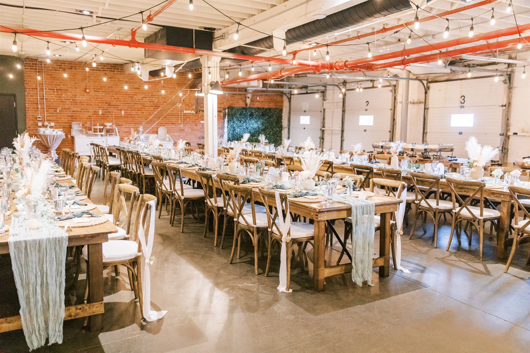 Elegant, Boho Wedding at Local Market
