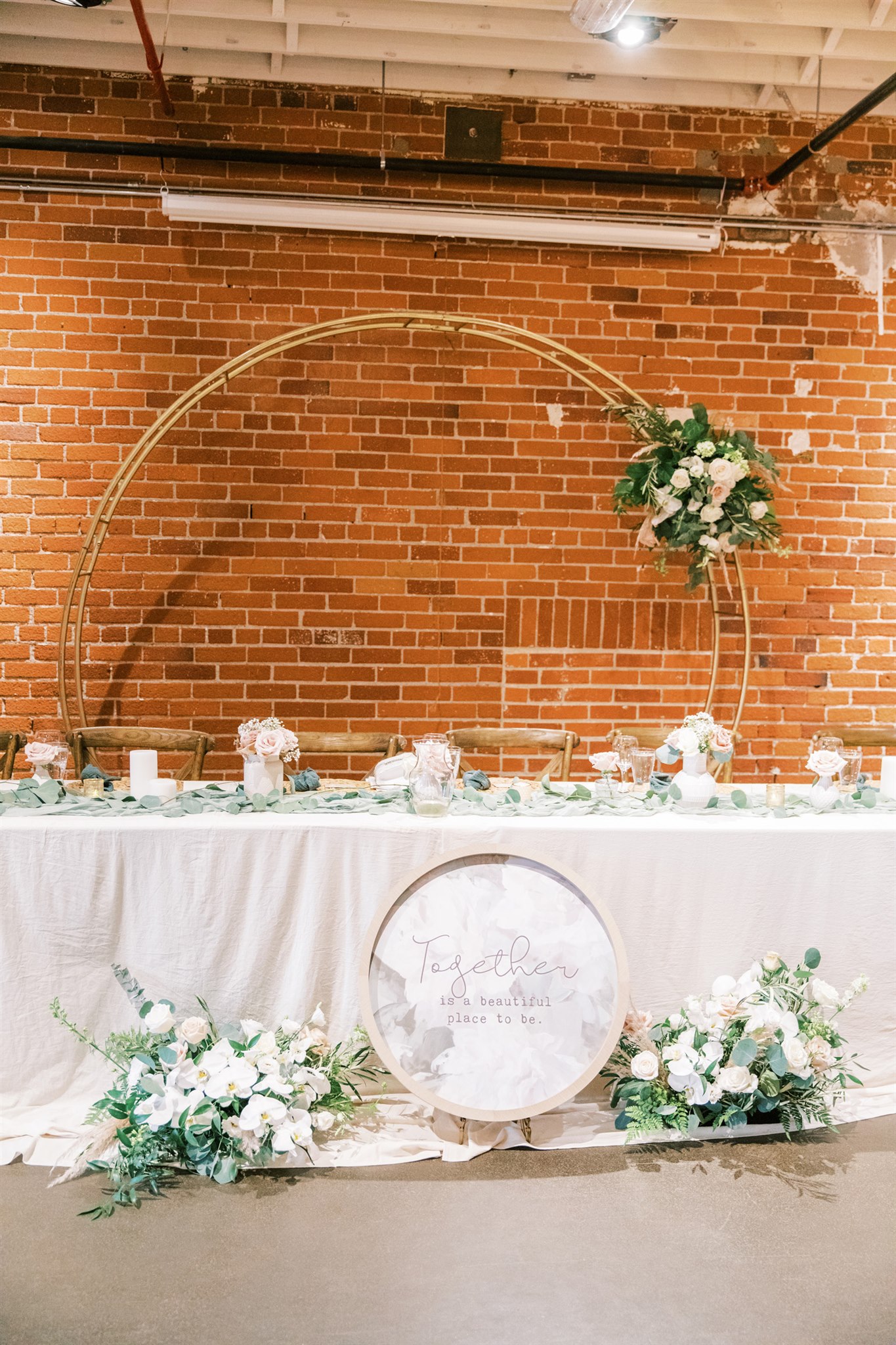 Elegant, Boho Wedding at Local Market