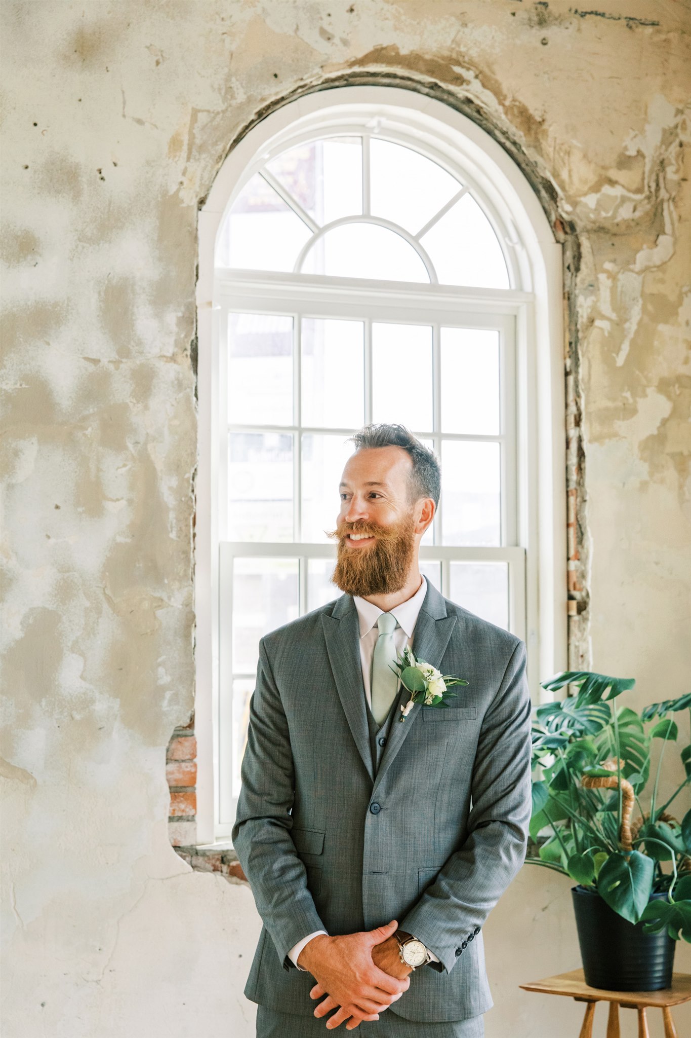 Elegant, Boho Wedding at Local Market