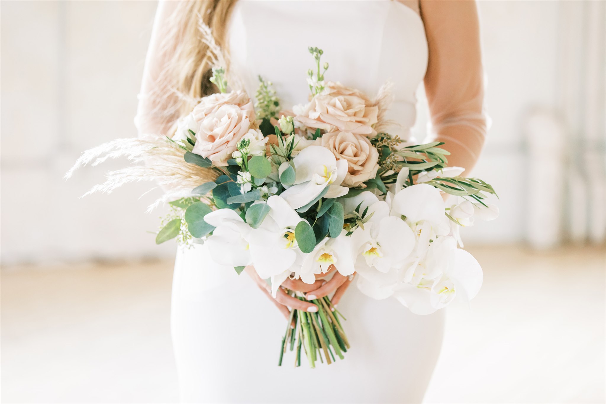 Elegant, Boho Wedding at Local Market