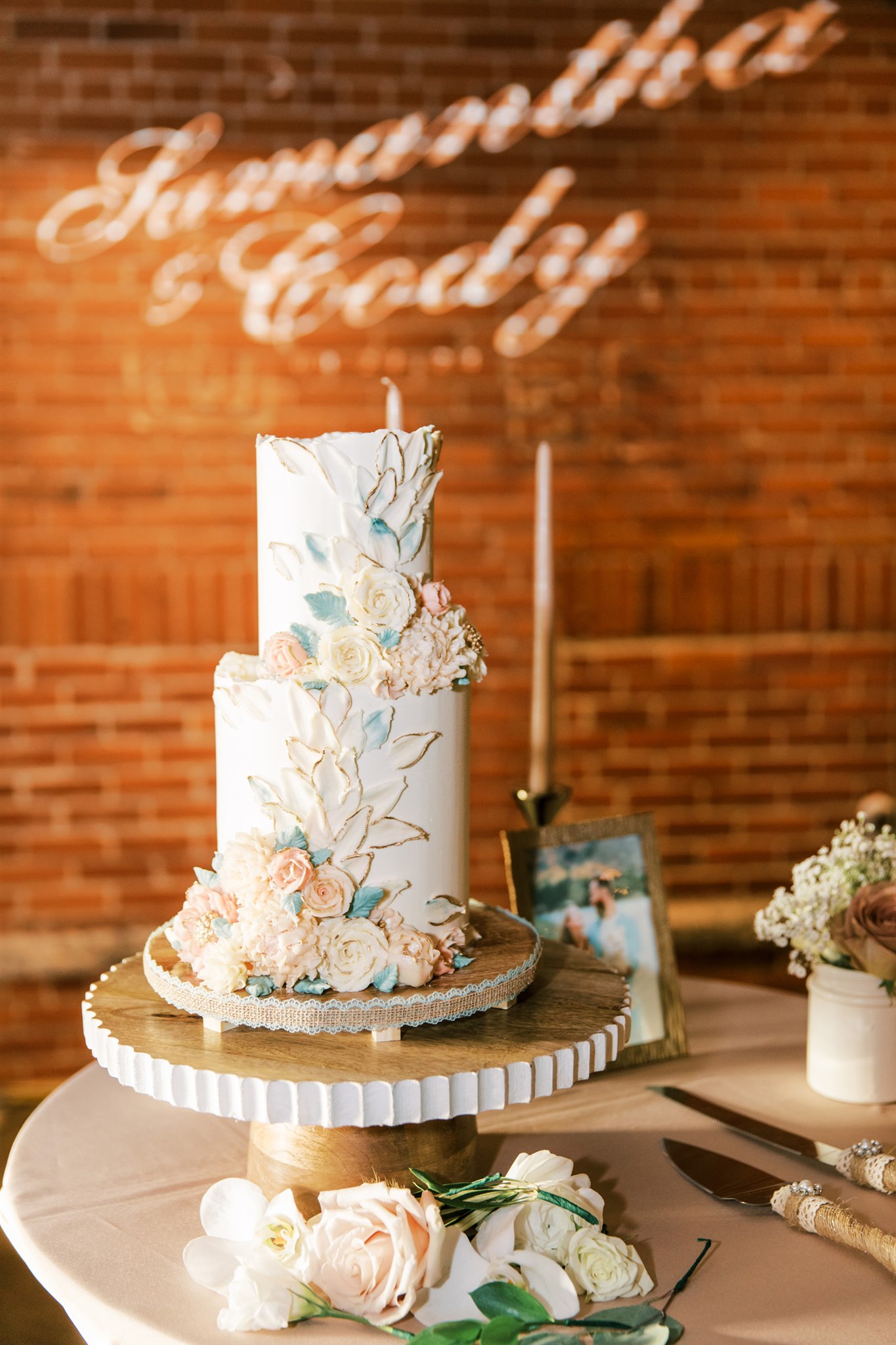 Elegant, Boho Wedding at Local Market