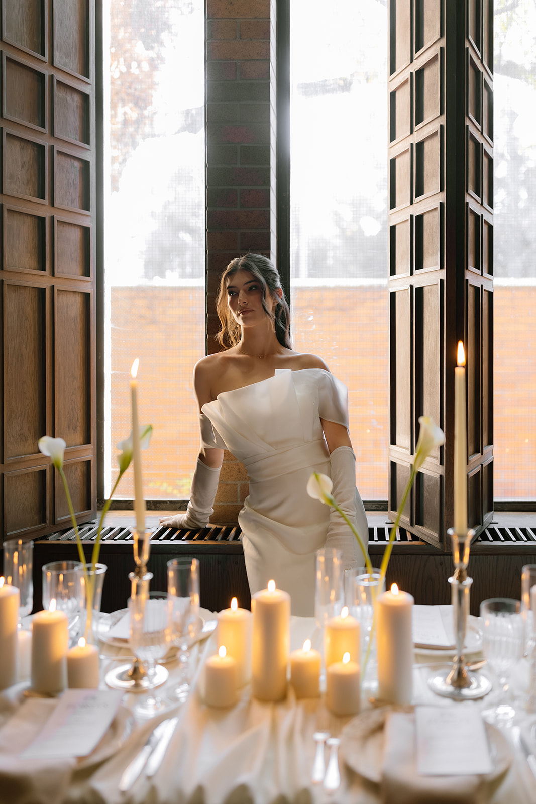 MASSEY COLLEGE STYLED BRIDAL SHOOT