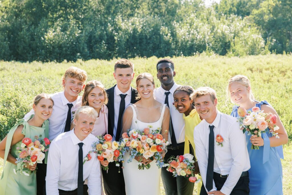 Colorful Summer Wedding LUMSDEN